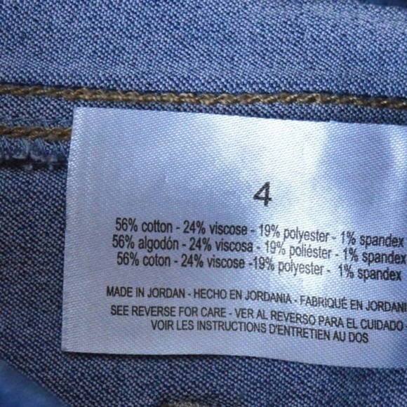 Nine West Heidi Pull On Skinny Jeans, Medium Wash - Size 4 - Picture 5 of 8